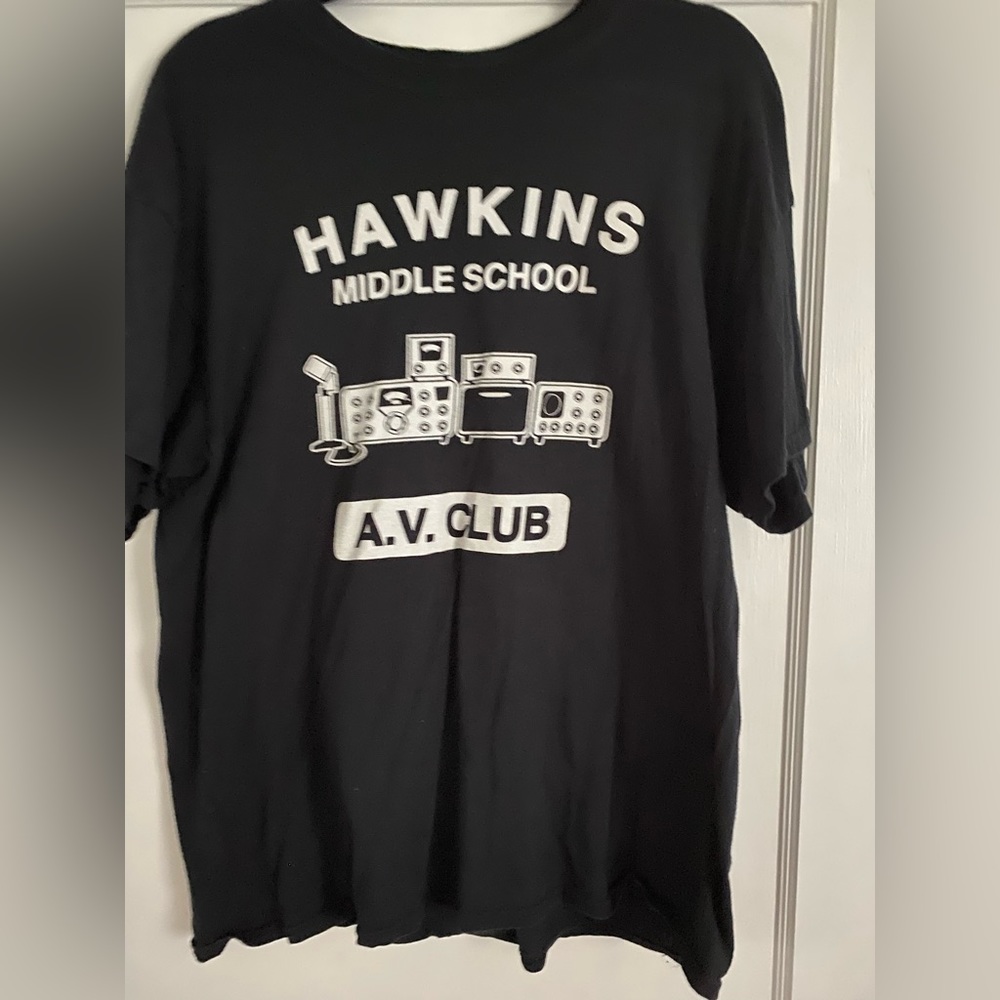 ⚡️ Stranger Things- Hawkins AV Club graphic tee